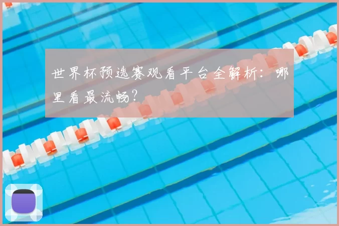 世界杯预选赛观看平台全解析：哪里看最流畅？