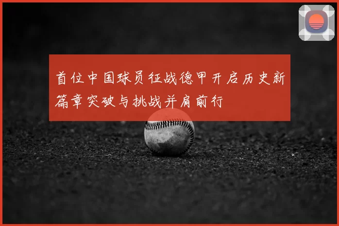 首位中国球员征战德甲开启历史新篇章突破与挑战并肩前行