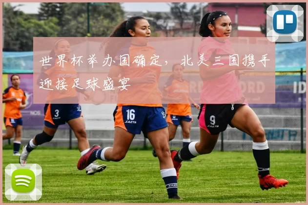 世界杯举办国确定,北美三国携手迎接足球盛宴